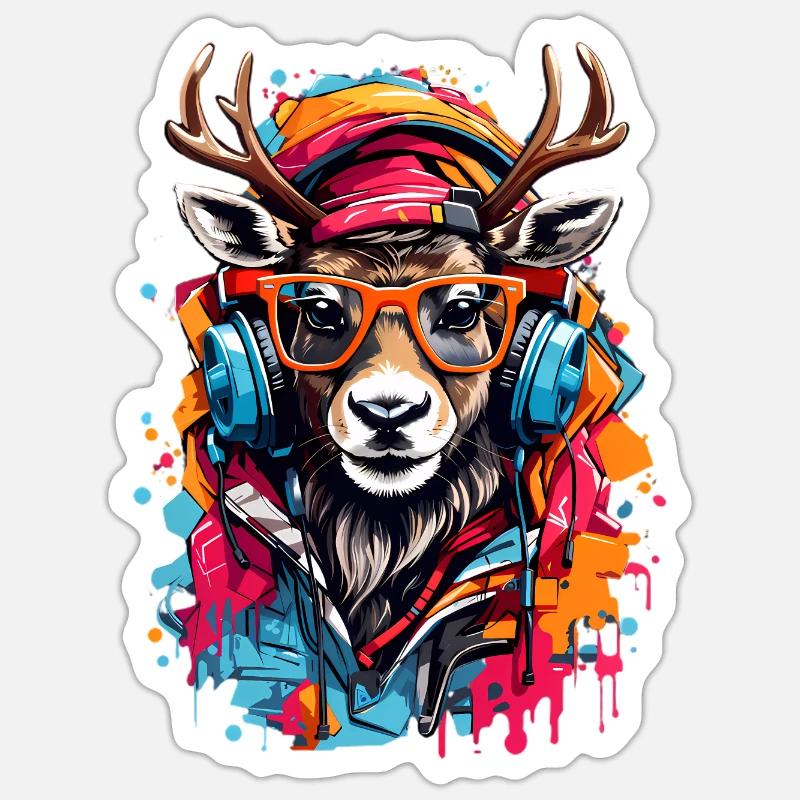 Sticker taille S (10 x 10 cm) - 