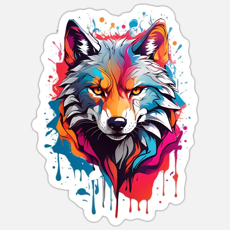 Sticker Größe S (10 x 10 cm) - 