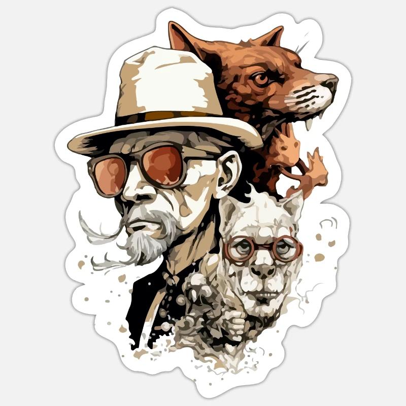 Sticker taille S (10 x 10 cm) - 