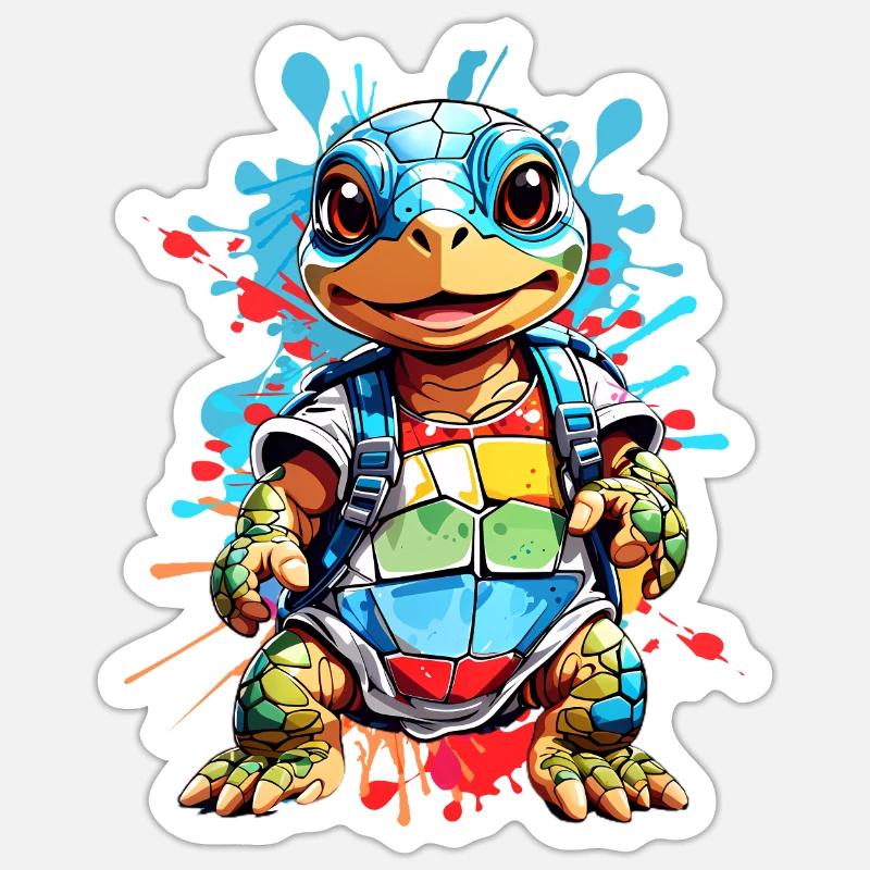 Sticker Größe S (10 x 10 cm) - 