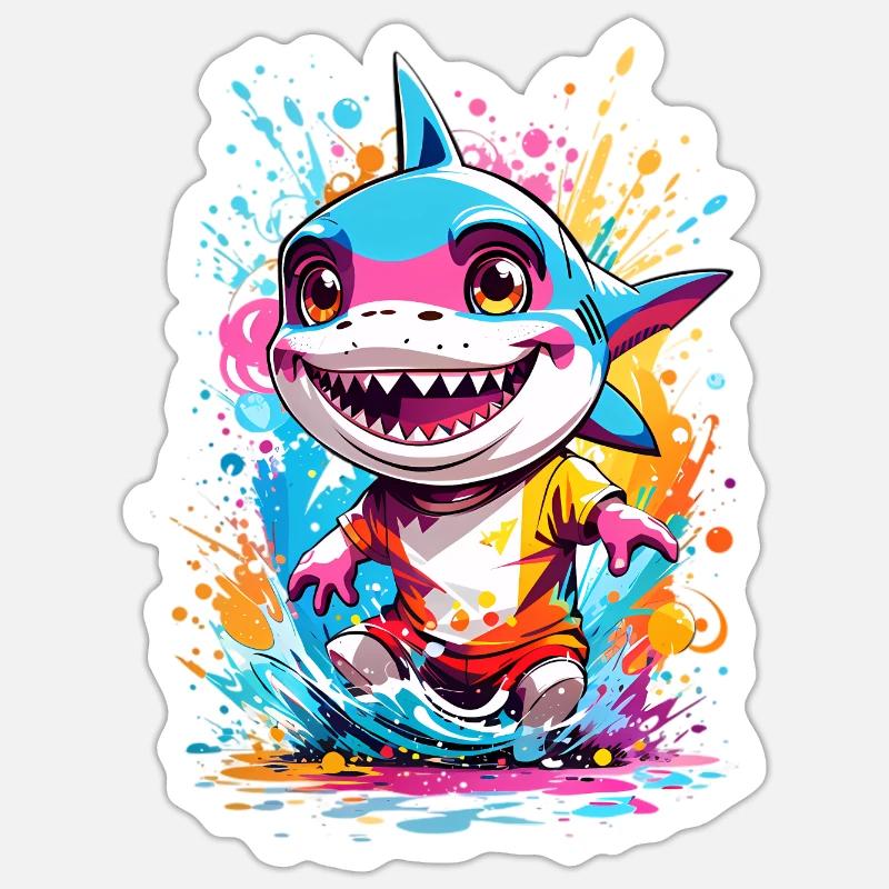 Sticker Größe S (10 x 10 cm) - 