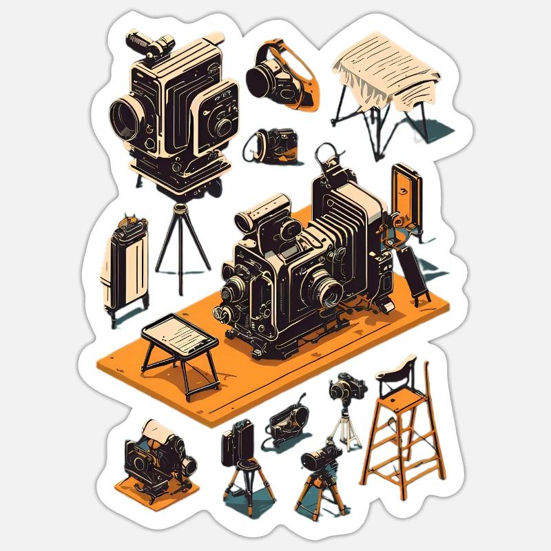 Sticker Größe S (10 x 10 cm) - 