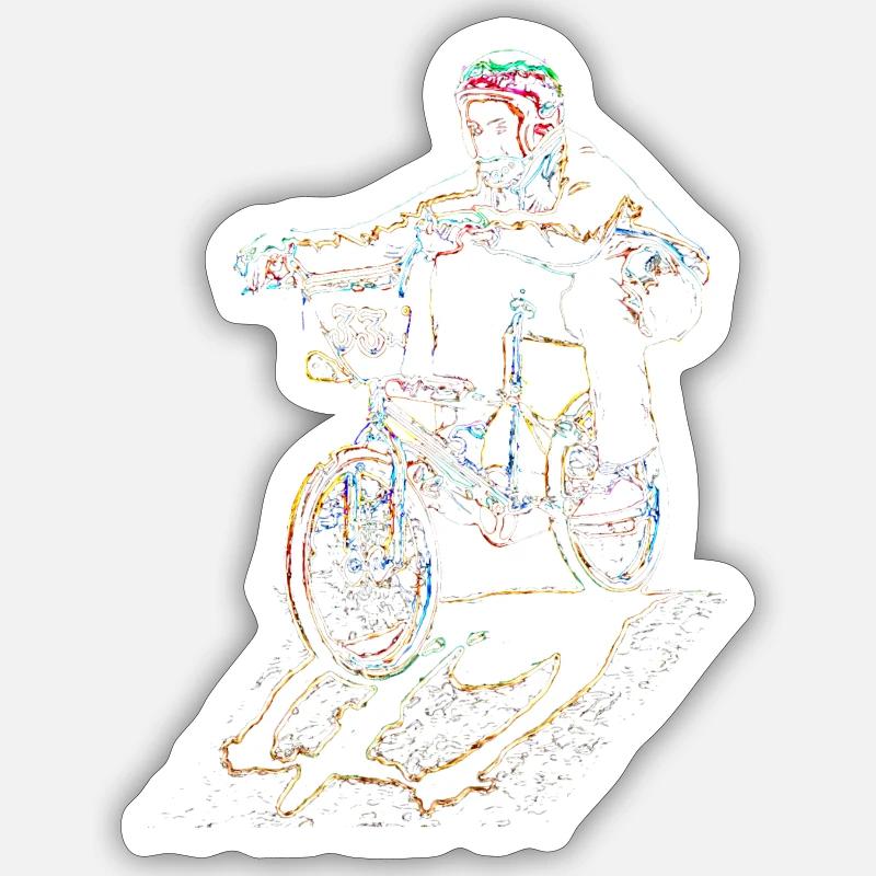 Sticker taille S (10 x 10 cm) - 