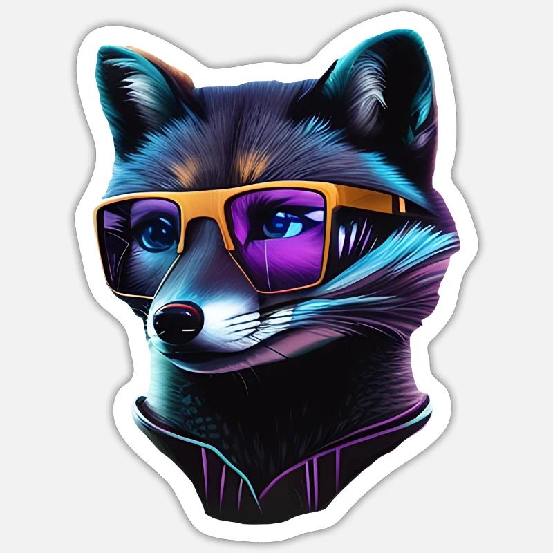 cool Rév - Sticker taille S (10 x 10 cm) - blanc mat