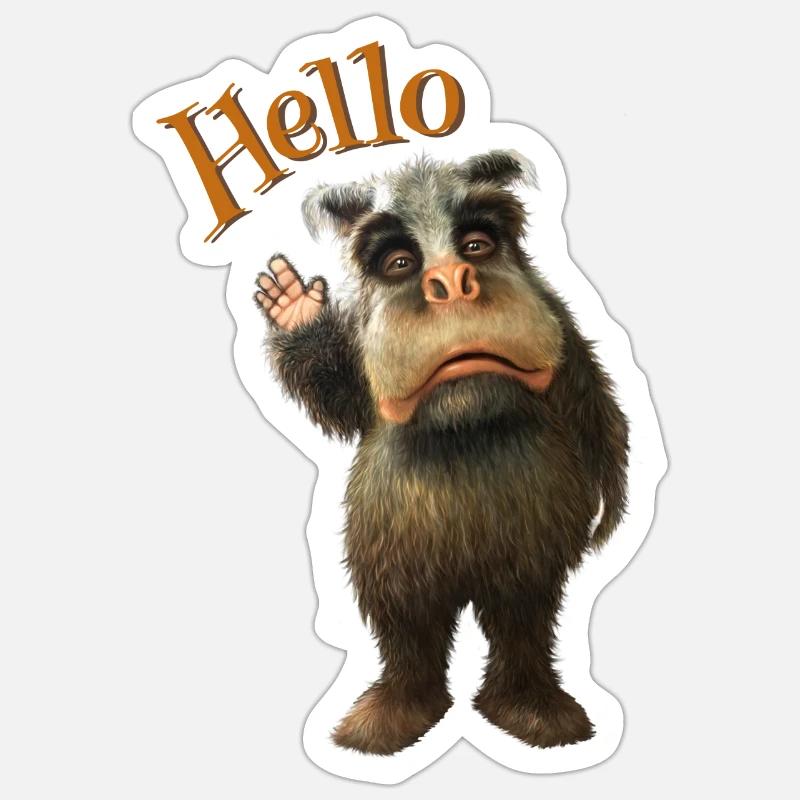 Sticker Größe S (10 x 10 cm) - 