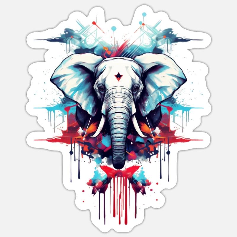 Sticker Größe S (10 x 10 cm) - 