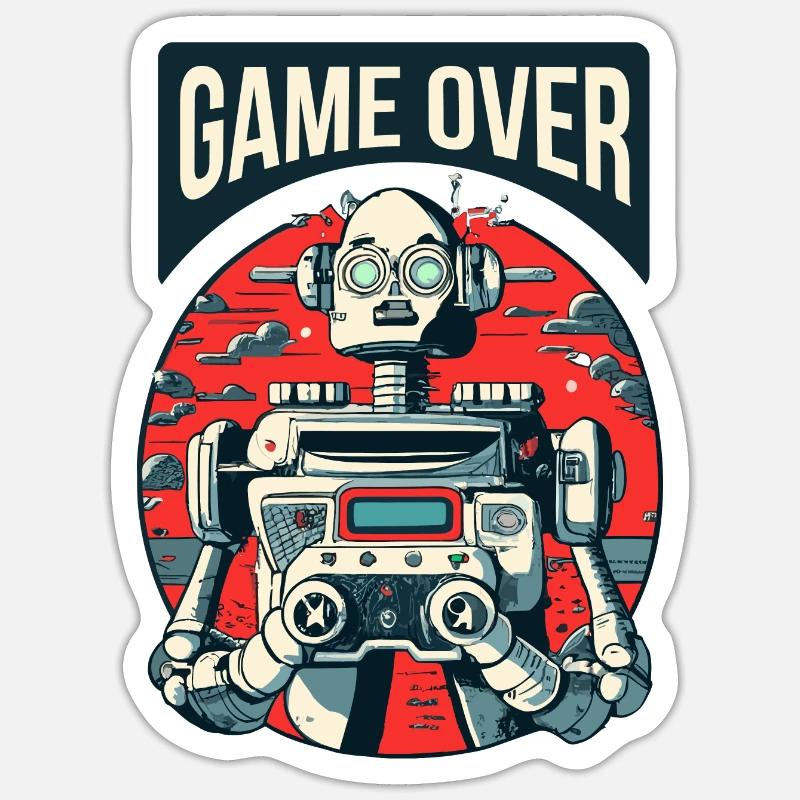 Sticker Größe S (10 x 10 cm) - 