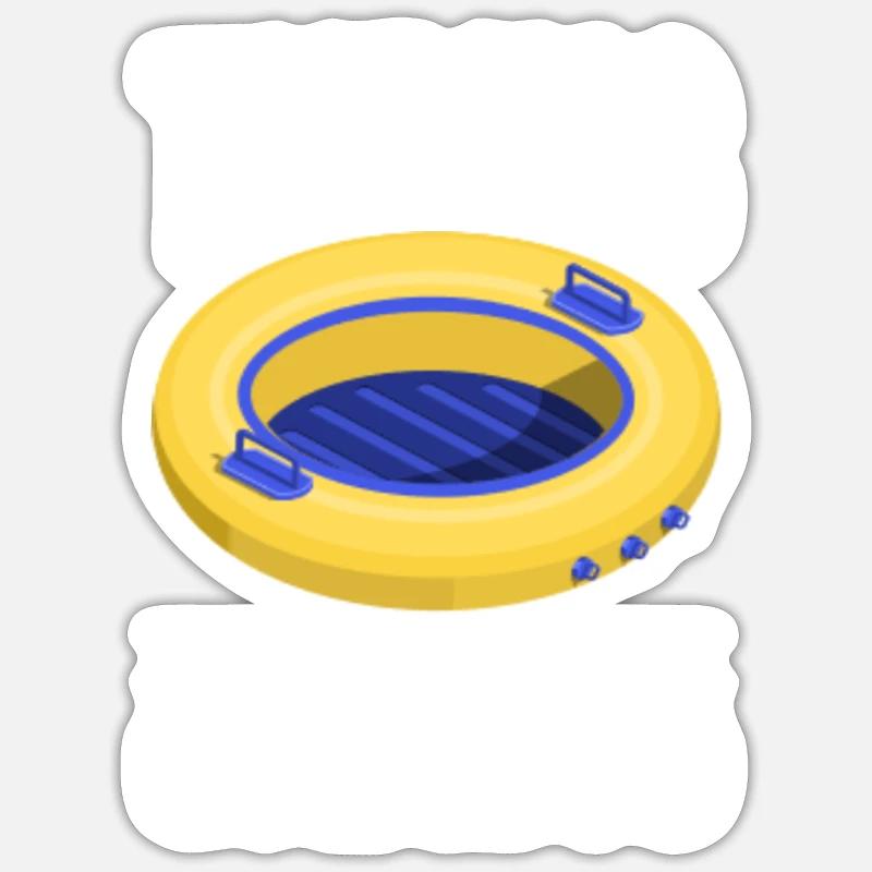 Sticker Größe S (10 x 10 cm) - 