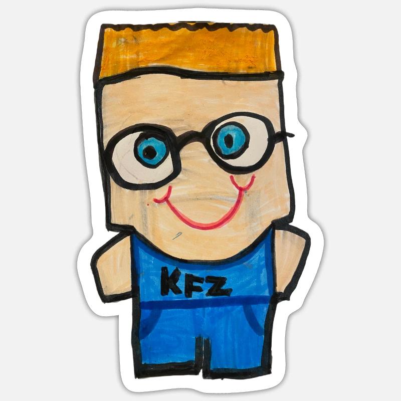 Sticker Größe S (10 x 10 cm) - 