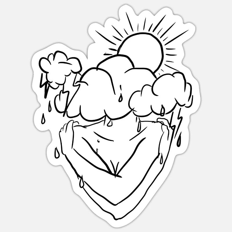 Sticker size S (10 x 10 cm) - 