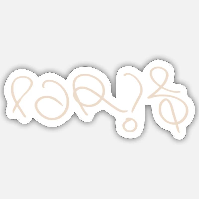Sticker taille S (10 x 10 cm) - 