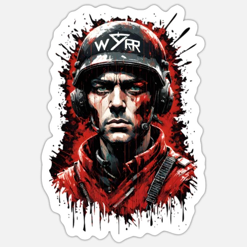 Sticker Größe S (10 x 10 cm) - 