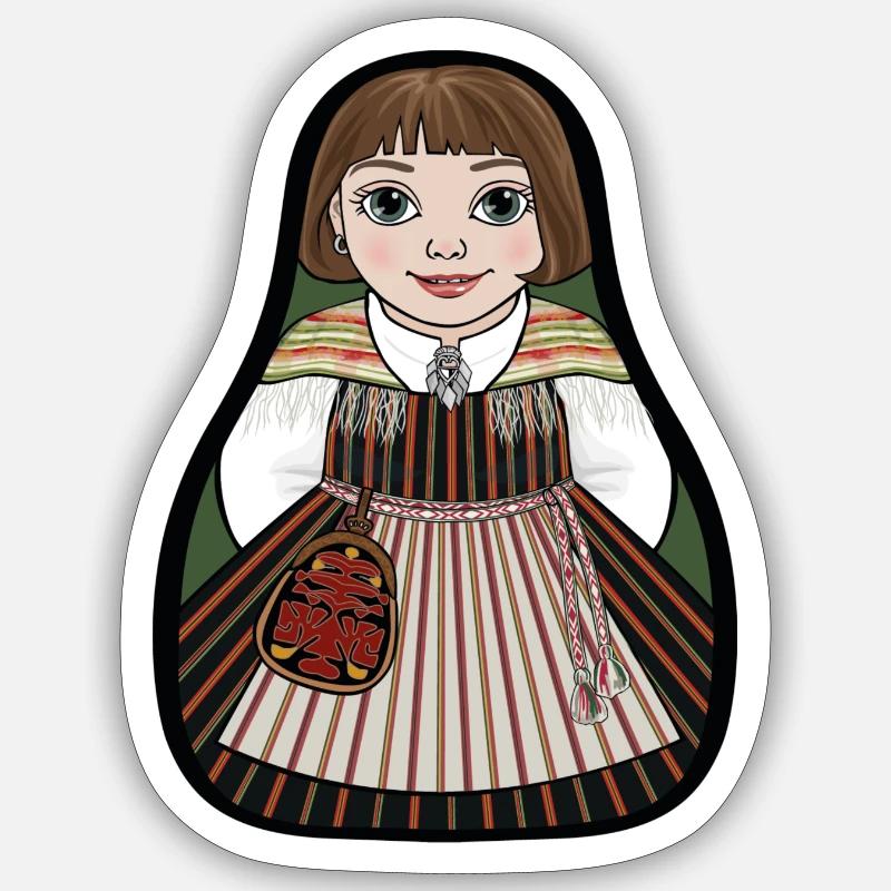 Highest Int Sticker size S (10 x 10 cm)