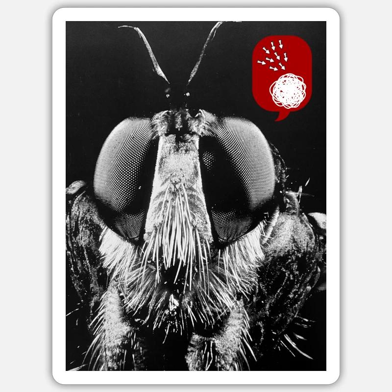 Bug aus Sticker Größe S (10 x 10 cm)