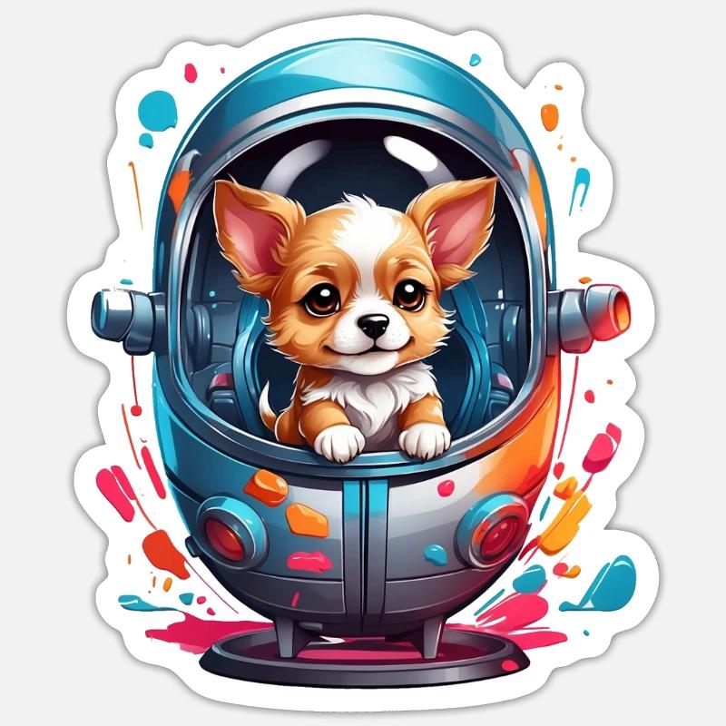 Sticker taille S (10 x 10 cm) - 