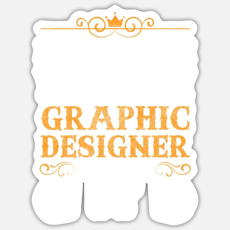 Art Graphics - Sticker size S (10 x 10 cm) - white matte