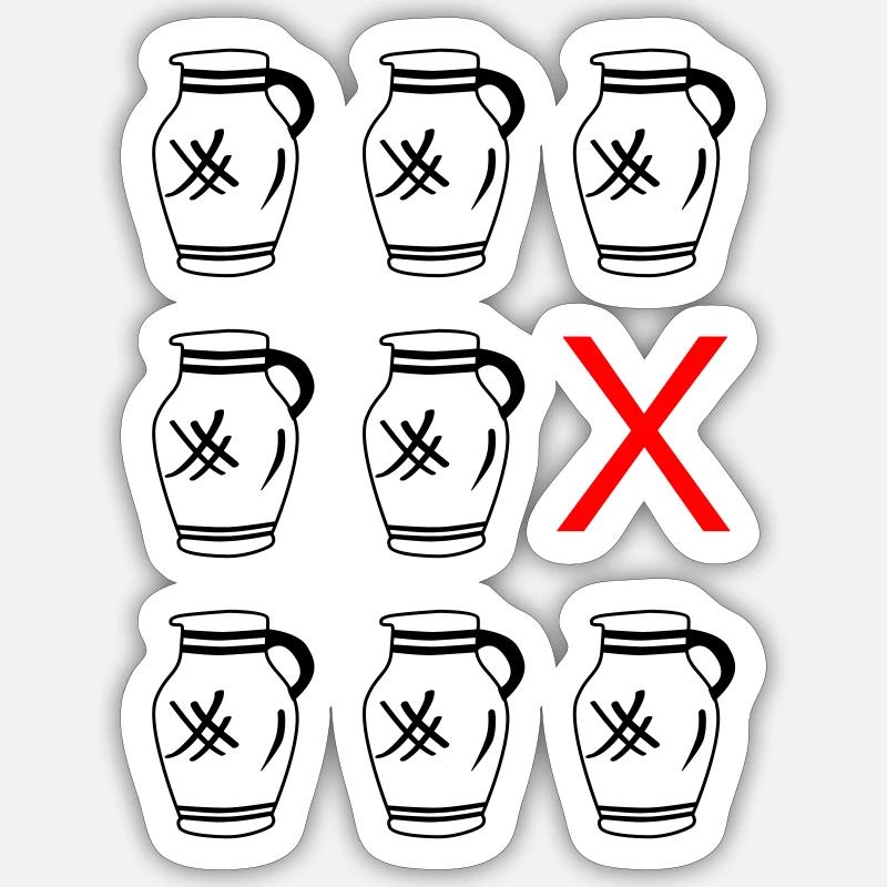 Bembel sink "KABOOM!" #FFM #EiGude Sticker size S (10 x 10 cm)