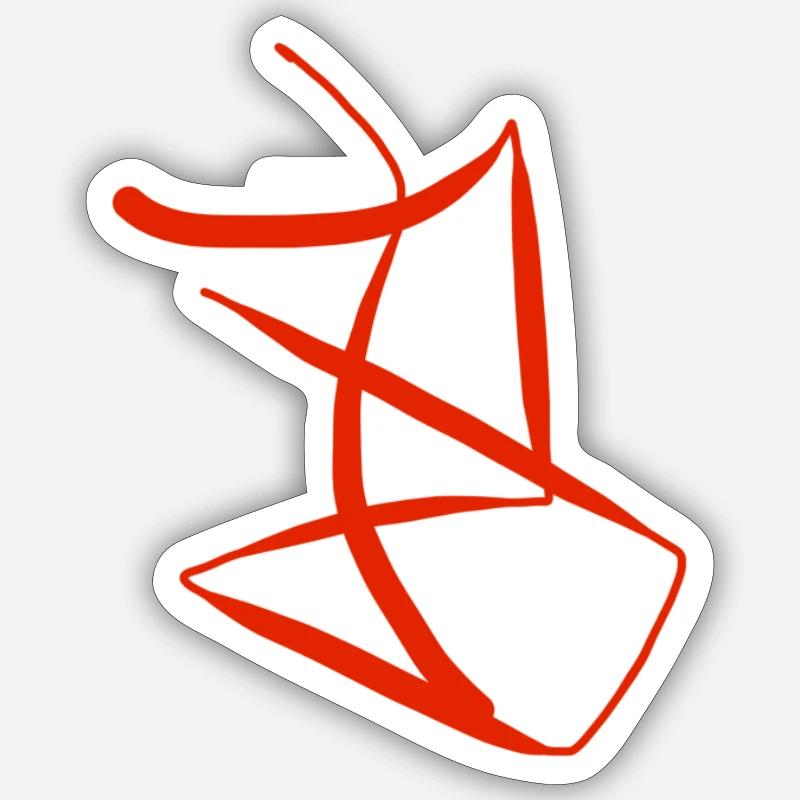 Sticker size S (10 x 10 cm) -