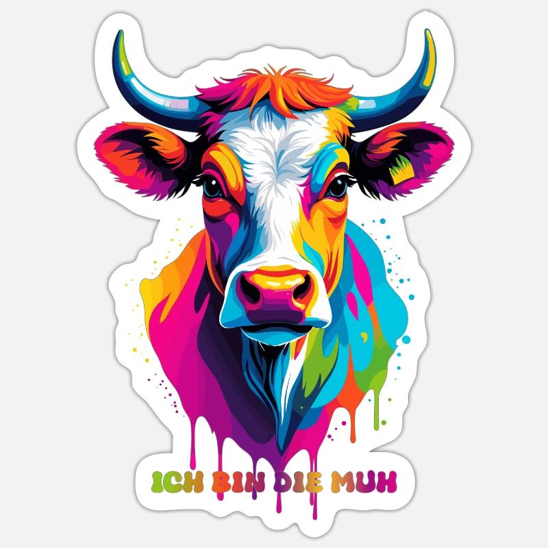 Sticker Größe S (10 x 10 cm) - 