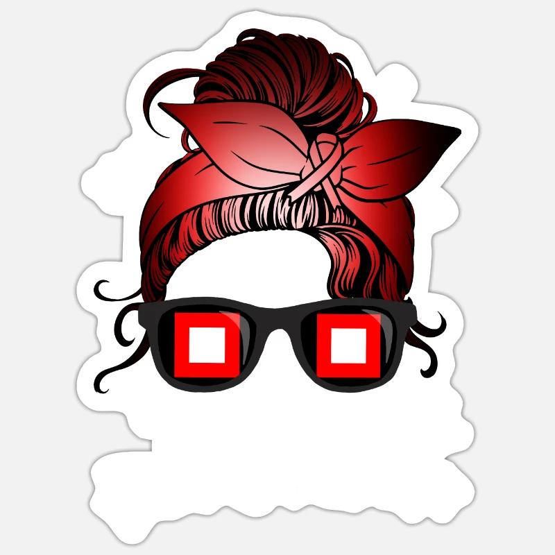 Baster - Sticker size S (10 x 10 cm) - white matte