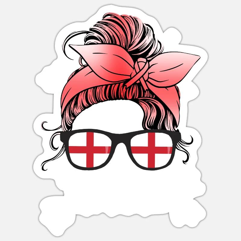 Angleterre Sticker taille S (10 x 10 cm)