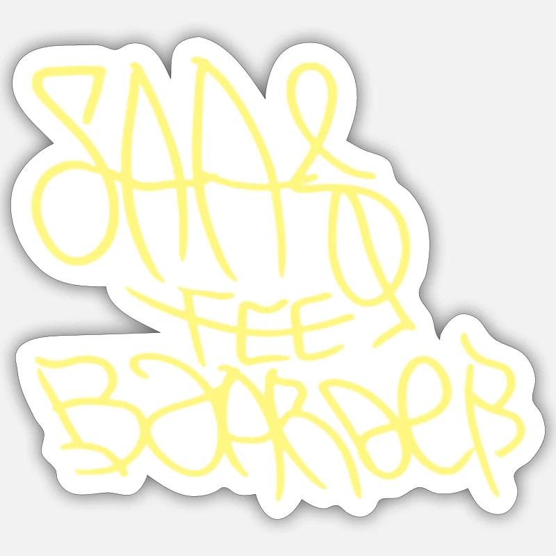 Saas-Fee Vêtements de snowboard Pullover à capuche Sticker taille S (10 x 10 cm)