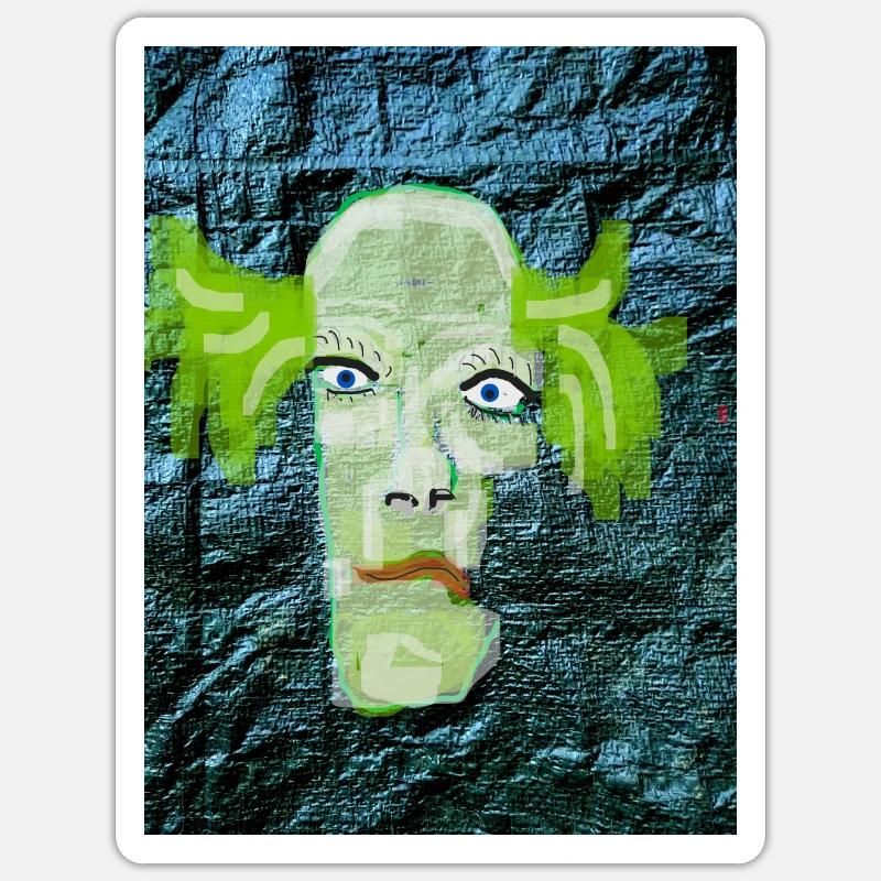 Folienmann 1 Sticker Größe S (10 x 10 cm)