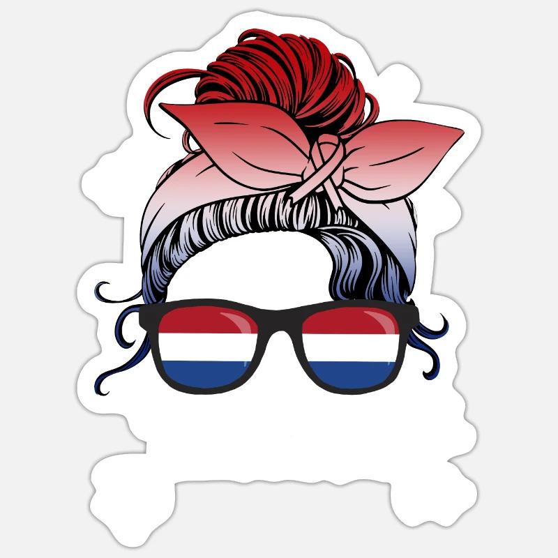 Holland Sticker størrelse S (10 x 10 cm)