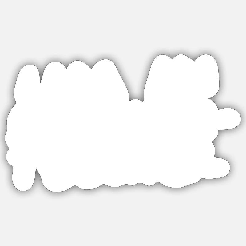 Sticker størrelse S (10 x 10 cm) -
