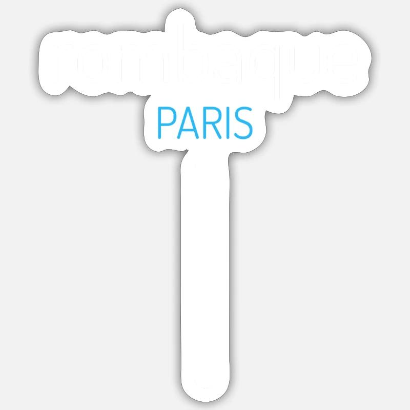 rombaque paris. Rombaque Paris. ROMBAQUE PARIS. Sticker Größe S (10 x 10 cm)