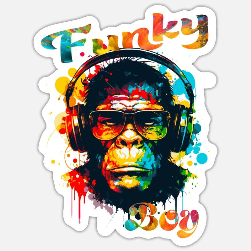 Sticker Größe S (10 x 10 cm) - 