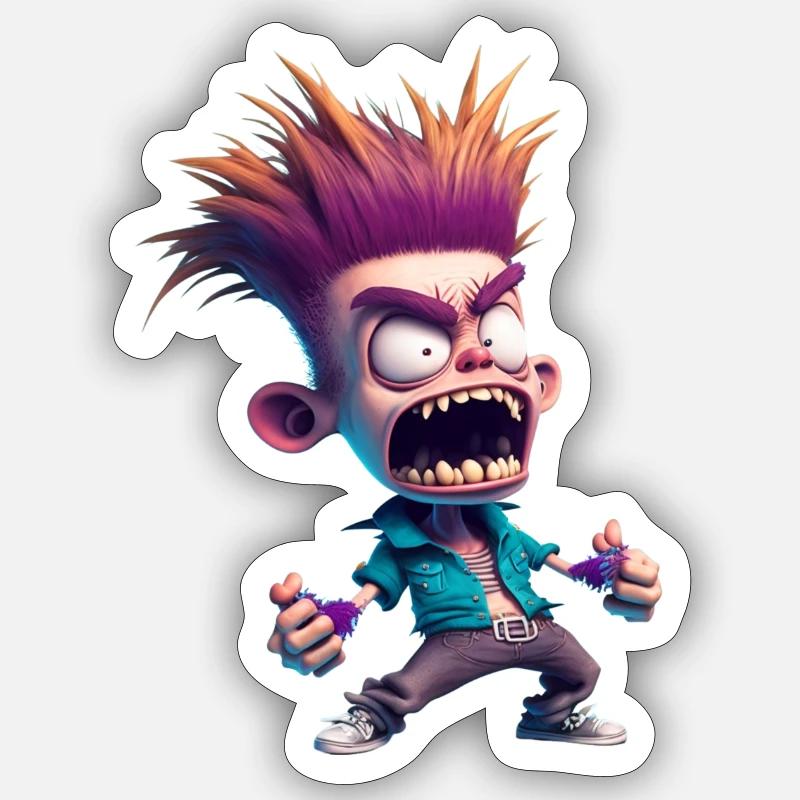 Sticker Größe S (10 x 10 cm) - 