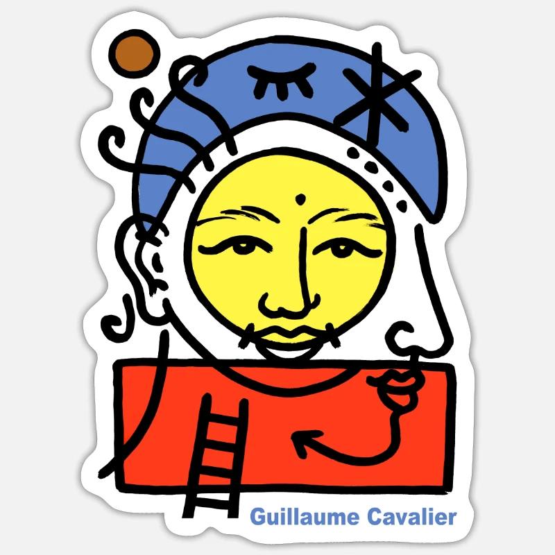 Sticker taille S (10 x 10 cm) - 