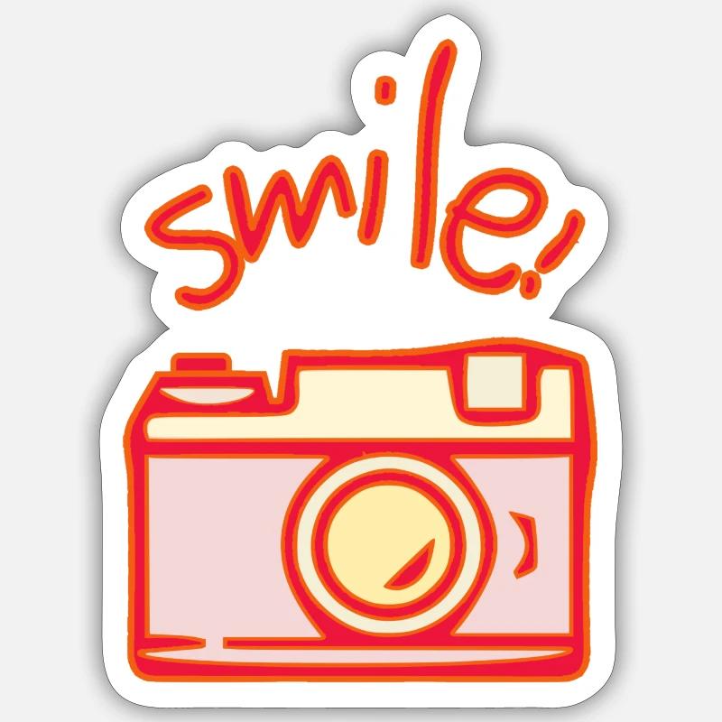 Camera Sticker size S (10 x 10 cm)
