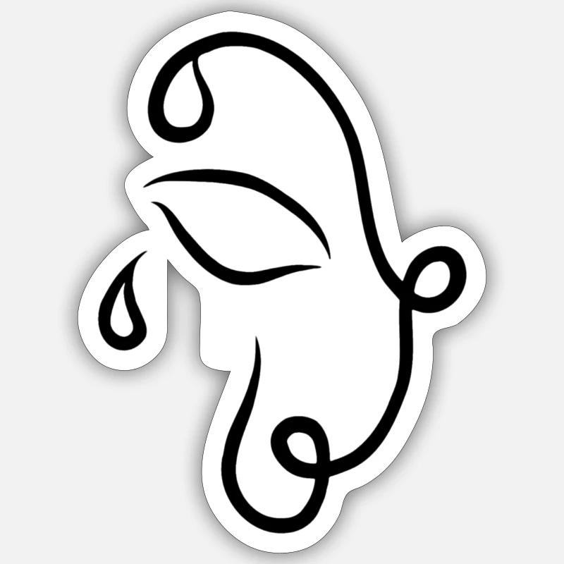 Sticker Größe S (10 x 10 cm) - 