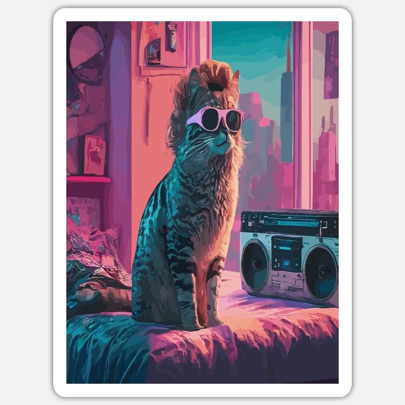 Sticker Größe S (10 x 10 cm) - 