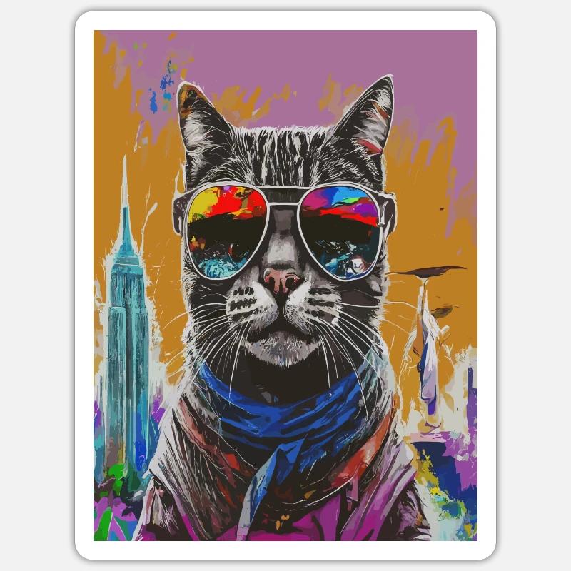 Sticker taille S (10 x 10 cm) - 