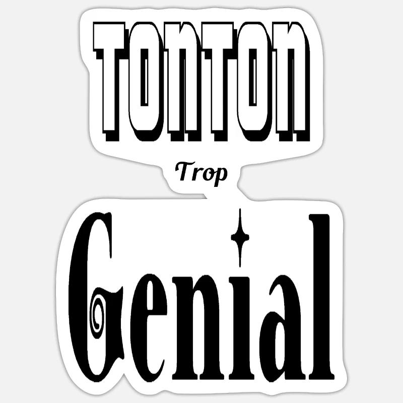 Sticker taille S (10 x 10 cm) - 