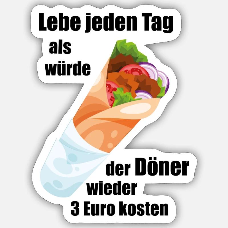 Sticker Größe S (10 x 10 cm) - 