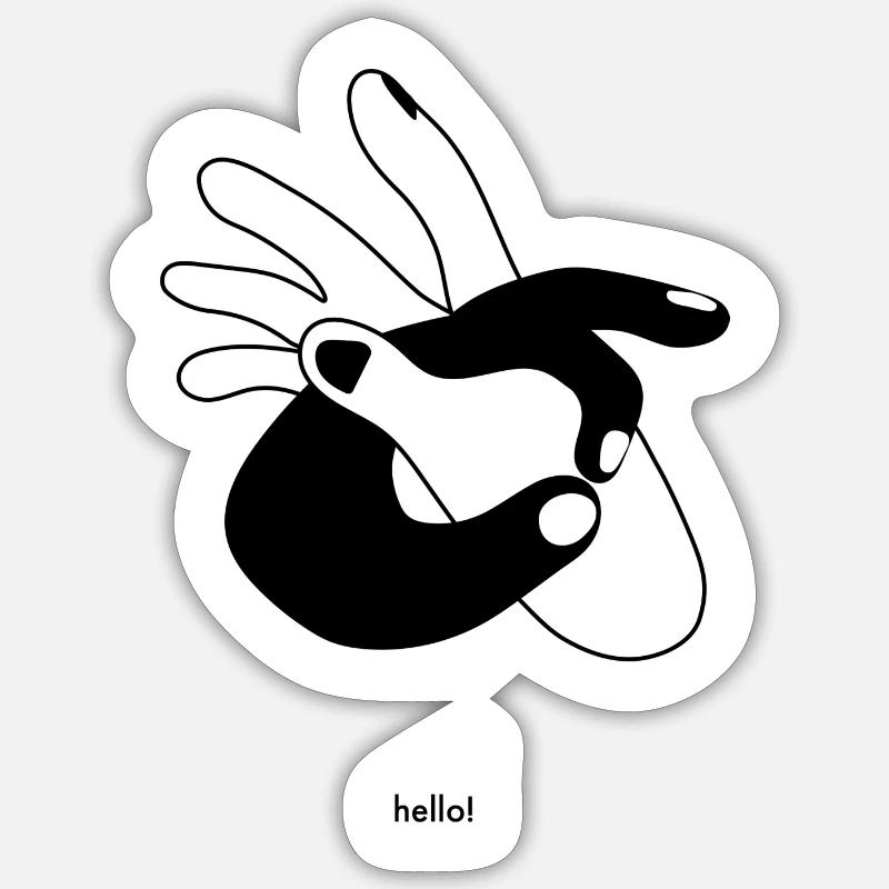 Sticker size S (10 x 10 cm) - 