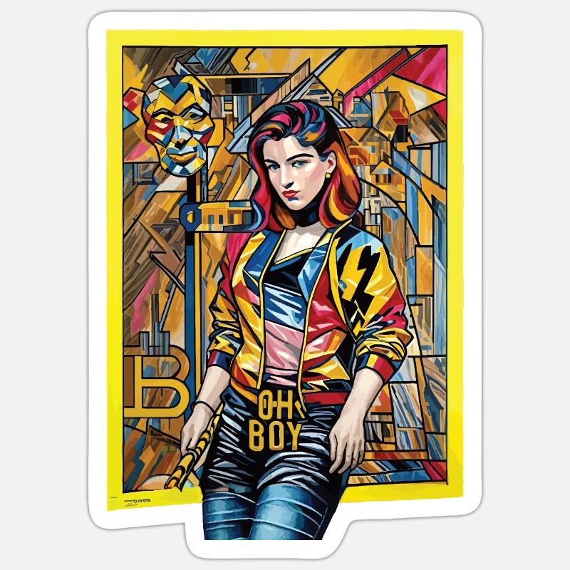 Sticker Größe S (10 x 10 cm) - 