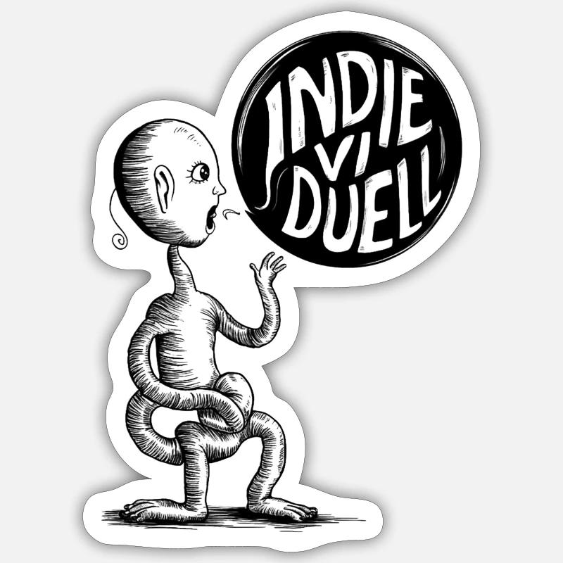 Sticker size S (10 x 10 cm) - 