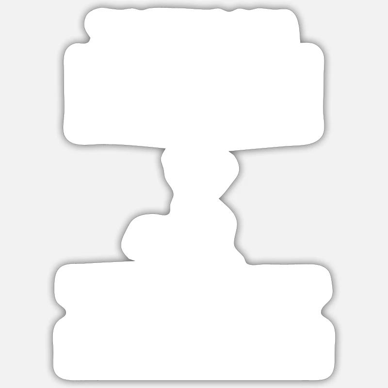 Sticker taille S (10 x 10 cm) - 