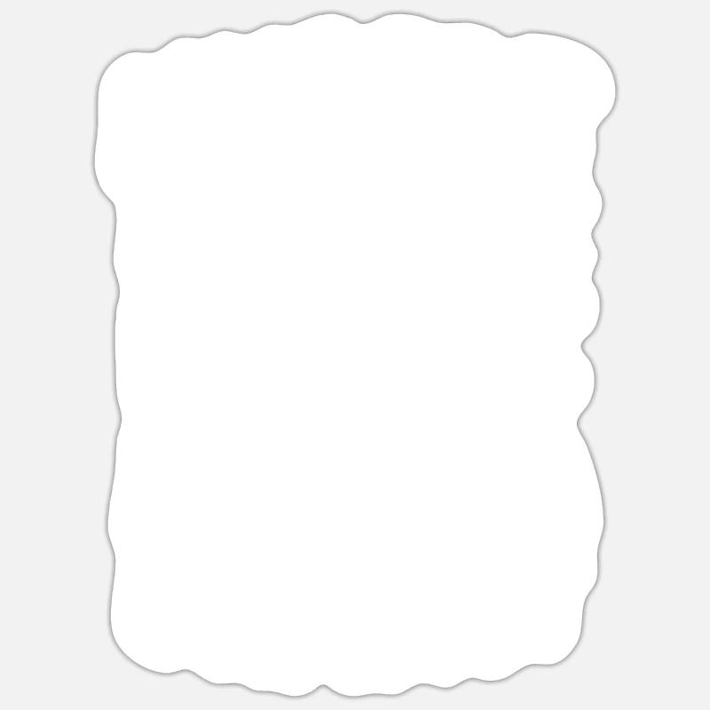 Spruch Hubert - Sticker Größe S (10 x 10 cm) - Mattweiß
