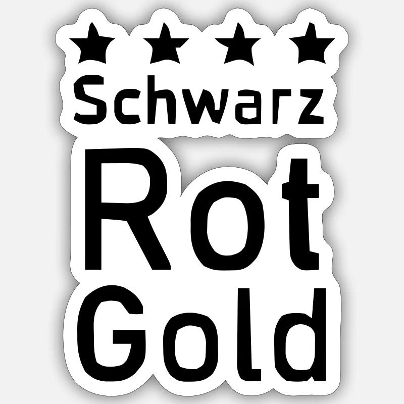 Fanshirt one - Sticker Größe S (10 x 10 cm) - Mattweiß