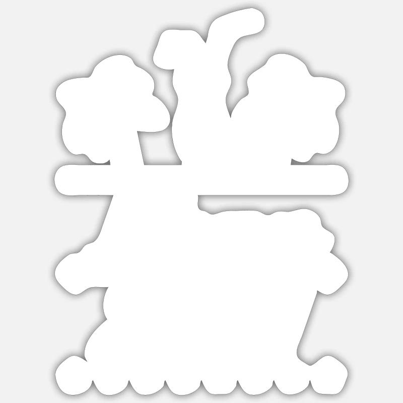 Sticker taille S (10 x 10 cm) - 