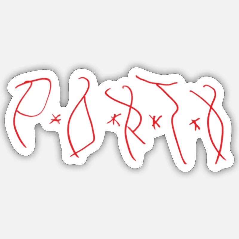 Sticker taille S (10 x 10 cm) - 