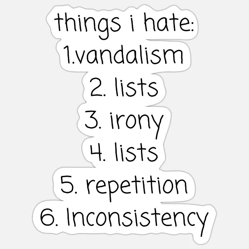 Sticker size S (10 x 10 cm) - 