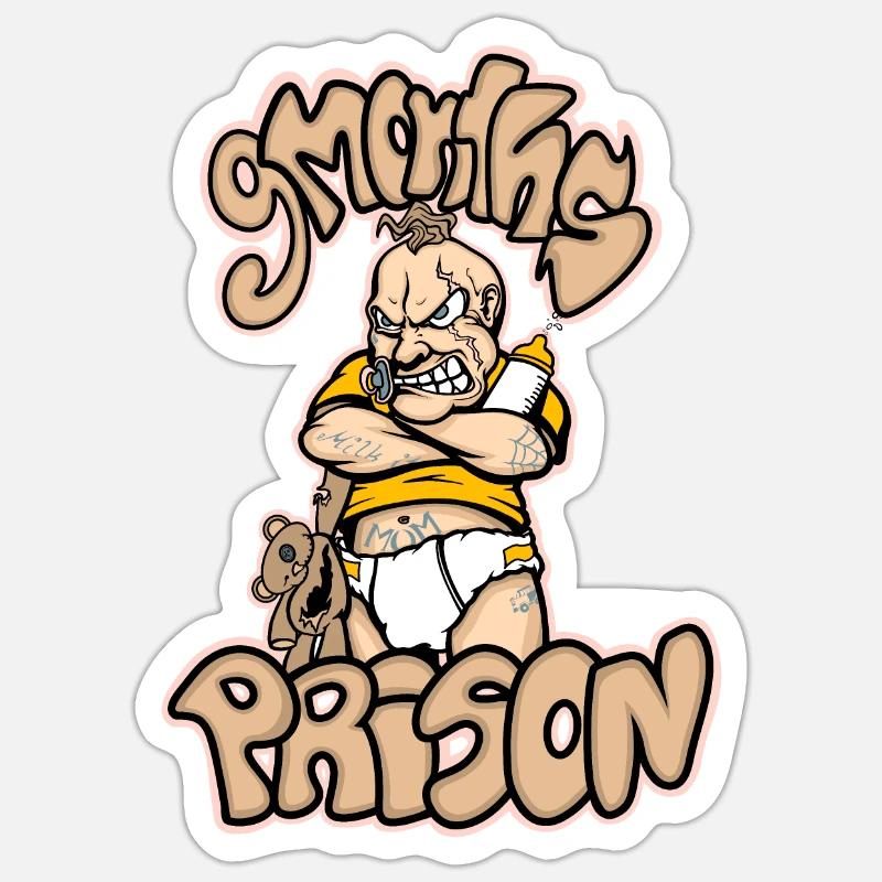 Sticker taille S (10 x 10 cm) - 