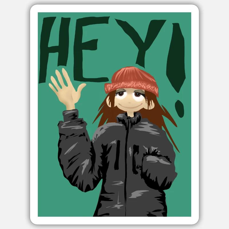 Sticker size S (10 x 10 cm) - 